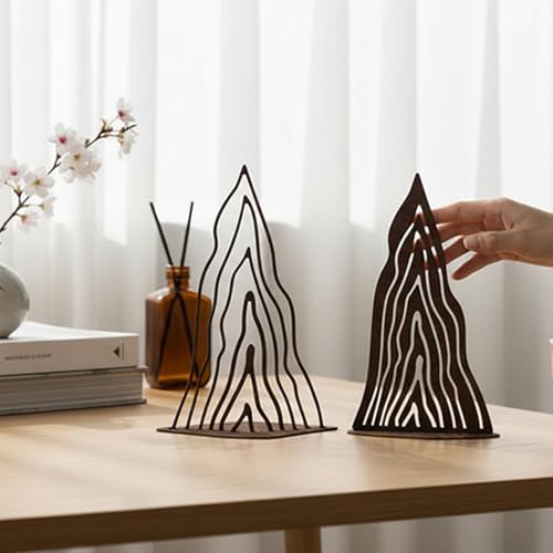 1.6T Corten Steel Korean Zen Garden Decorative Object for Mindful Living (L)