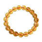 The Alchemist's Arcanum Adjustable Beaded Wrist Accessory for Men and Women, Stretch Fit Stone Bead Jewelry for Daily Wear and Gifting - color: Citrine