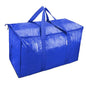 Gatuida Clothes Storage Bag Large Capacity Waterproof Oxford Cloth Zipper Handles Travel Home Sports Bag