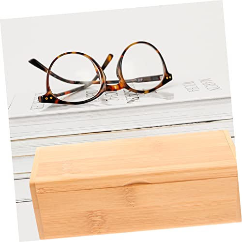 ULTECHNOVO Bamboo Storage Box with Lid Wooden Crafts Organizer for Jewelry and Keepsakes Bamboo Storage Solution for Home and Office