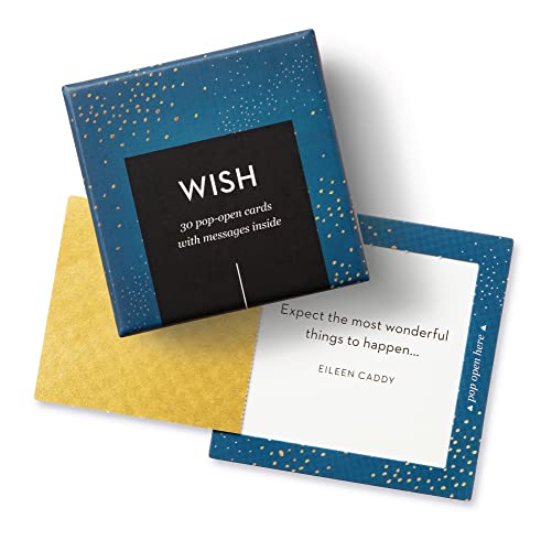 Compendium ThoughtFulls Pop-Open Cards — 2-Pack of Merry Christmas, Wish — 60 Pop-Open Cards, Each with a Different Message Inside - color: Merry Christmas, Wish