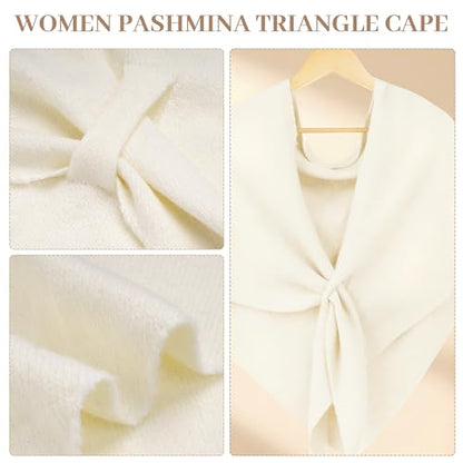 Women Knitted Shawl Wraps Sweater Shawl Wraps Open Front Poncho for Spring Fall Winter