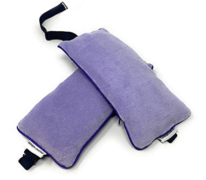 Weighted Eye Mask for Sleeping - Lavender Eye Pillow for Yoga, Meditation, Relaxation Headache, Migraine, Sinus Pain Relief