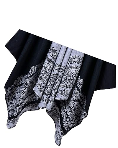 Women's Shawls and Wraps Open Front Poncho Cape Winter Sweater - color: B2-black