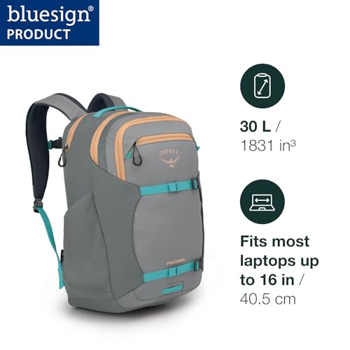 Osprey Proxima 30L Campus Laptop Backpack - Everyday Bag with Tech Storage, Bottle Pockets & Comfortable Carry, Earl Grey - color: Earl Grey