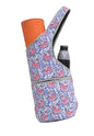INDIAN CRAFT CASTLE Yoga Mat Bag | Tote Mat Bag | Sling Yoga Tote w/Large Side Pocket & Zipper Pocket | Yoga Mat Carrier Fits Most Size Mats - color: Purple