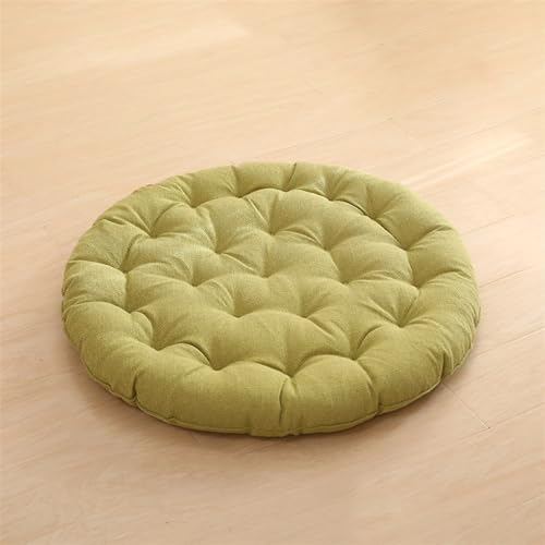 Lifup 29.5'' Floor Pillow Cushions Large Round, 2" Thick Tufted Floor Seat for Classroom Adult Meditation Picnic Party Seating Learning Daycare School Green - color: Green, size: 29.5"W x 29.5"L x 2"H