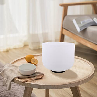 7inch 8inch 9inch Crystal singing bowls set sound bowl for healing Mindfulness, Meditation, Yoga, Spiritual and Body Healing Chakra Bowl (7C+8F+9G, 7inch+8inch+9inch with Travel bag) - color: 7C+8F+9G, size: 7 inch + 8 inch + 9 inch with Travel Bag