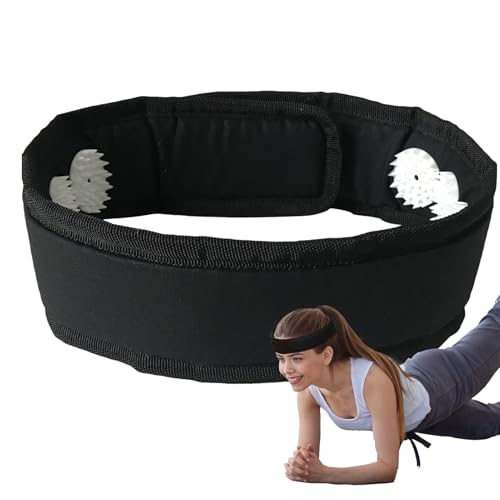 Head Massage Wrap | Adjustable Yoga Relaxation Headband | Head Comfortable Wrap with Targeted Pressure Nodes - for Women Home Office Yoga Meditation Exercise