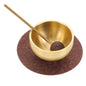 HEALLILY Mini Meditation Singing Bowl with Mallet and Cushion, Small Sound Bowl for Yoga, Mindfulness, Sound Therapy, and Chakra Healing