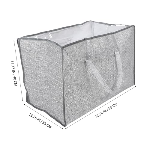 PRETYZOOM Large Quilt Storage Bag Closet Organizer Non-woven Multi-purpose Storage Pouch