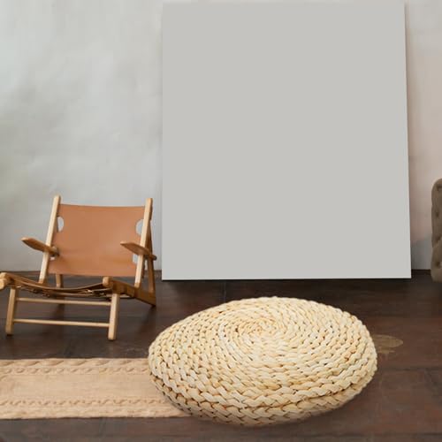 Comfy Corn Bran Meditation Mat Handwoven Seat Pad Longevity Eco-Friendly Great for Decor Relax