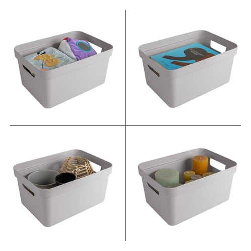 Sunware Sigma Home Storage Box, Light Grey, One Size