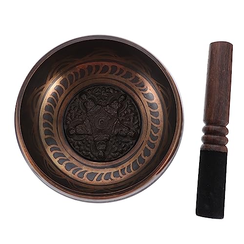 1set Nepal Bowl Meditation Meditation Bowl Sound Rod for Deep Relaxation