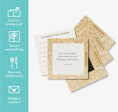 Compendium ThoughtFulls Pop-Open Cards — 3-Pack of Shine, Holiday Cheer, Wish — 90 Pop-Open Cards, Each with a Different Message Inside - color: Shine, Holiday Cheer, Wish