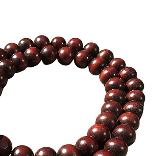 Necklace Wood Buddha Monk Prayer Beads Necklace,Buddha Mens Beaded Wood Bead Necklaces