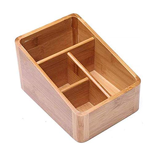 Wood Storage Box - Retro Office Living Room Coffee Table Jewelry Cosmetics Storage Box
