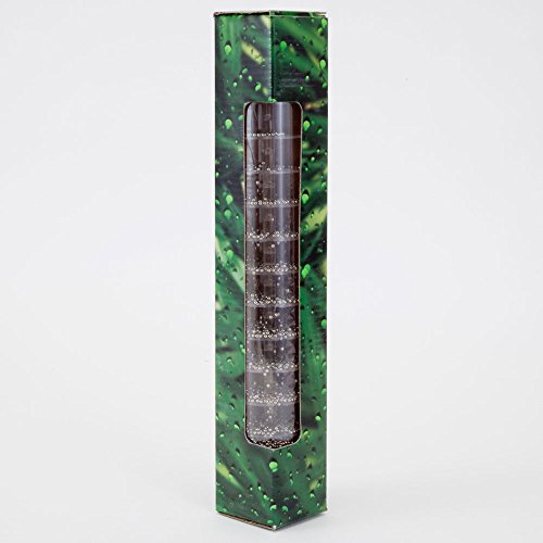 Bits and Pieces - Rain Fall Stick-Listen to Natural Sound of Rainfall and Watch Metal Balls Fall in Clear Acrylic Rain Stick - Music Rainstick