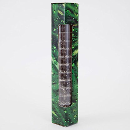 Bits and Pieces - Rain Fall Stick-Listen to Natural Sound of Rainfall and Watch Metal Balls Fall in Clear Acrylic Rain Stick - Music Rainstick
