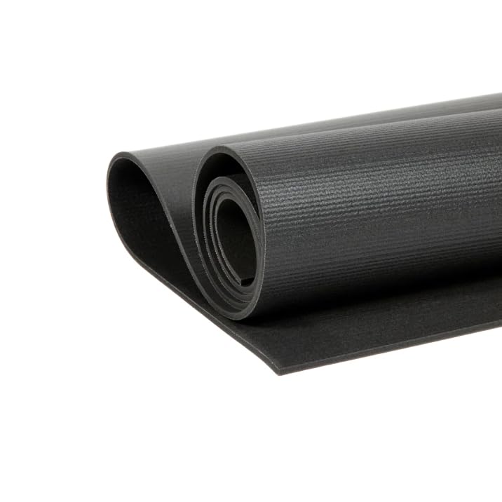 Manduka PRO Yoga Mat - 6mm | Lifetime Durability | Hygienic Construction | Premium Studio Quality | Teacher Approved - color: Black, size: 78" x 78"