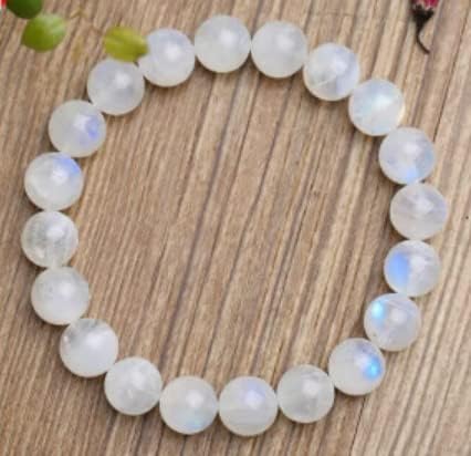 Single-pack of pure gemstone bracelets… - color: Blue-Moon-8MM