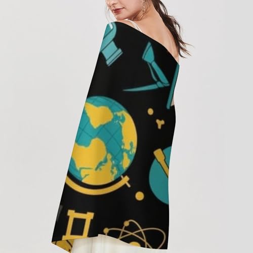 Ladies Warm Autumn Scarf Pashmina Wraps Shawl Winter Cozy - color: Picture (363)