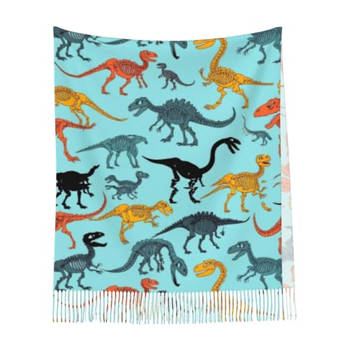 Supdreamc Cashmere Feel Scarf Soft Women Warm Cozy Scarves Multiple Colors - color: Picture (148)