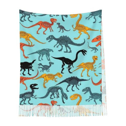 Supdreamc Cashmere Feel Scarf Soft Women Warm Cozy Scarves Multiple Colors - color: Picture (148)