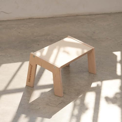 Ergonomic Meditation Bench, Wooden Stool for Meditation, Posture Chair, Deep Relaxation