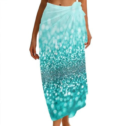 Fashion Travel Swimwear Bikini Wrap All Seasons Chiffon Scarf Beach Yarn Shawl - color: Color978