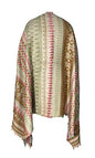 Tibetan Meditation Shawl 100% Yak Wool Handloom Thickened Geometric Open Shawl Cloak The Scarf of Tourism Ethnic Wind in Tibet Keeping Warm in Autumn 0179
