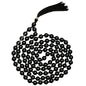 Amazing Gemstone Black Tourmaline Mala Beads - 108 Prayer Beads for Meditation and Mindfulness Practice, Handcrafted Mala Beads with Natural Gemstones for Spiritual Healing and Relaxation (Knotted) - color: Black Tourmaline, style: Knotted