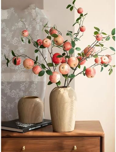 Vases Desktop Ceramic Ornament Decor Zen Flower Arrangement Living Room Dining Table Hotel Shop Foyer Bar(2PC) - size: 2PC