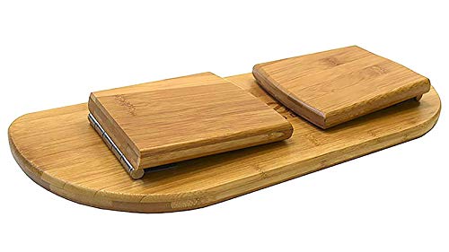Bamboo Yoga Bench,Meditation Stool Foldable Contemporary Prayer Stool Yoga Stool Kneeling Meditation Bench