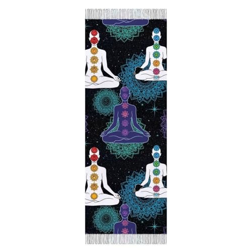 Big Oversized Long Scarves Pashmina Shawl Wrap Women gifts - color: Picture (647)