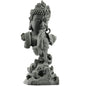 livelyfish Meditating Buddha Statue Zen Garden Statues Sandstone Thinker Buddha Sculpture Figurine for Fish Tank Aquarium Home Decorations, Gift (CS) - size: CS