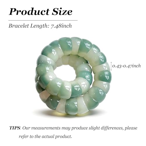 72ore Bodhi Bracelet Fidget Bracelet for Women Natural Bodhi Seed Bracelets Stretch Protection Healing Jewelry Anxiety Relief Items - color: A14:bodhi bracelet