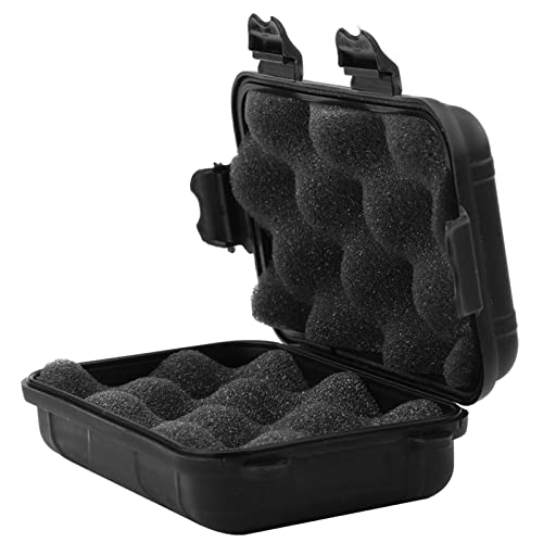 Shockproof Storage Box, Small Portable Plastic Carrying Case with Soft Sponge Interior for Outdoor Camping Hiking Travel
