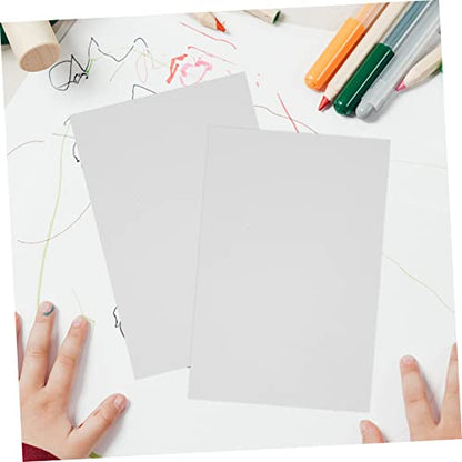 ARTIBETTER 100pcs Blank Word Cards Simple Stylish Diy Cards for Daily Use Messaging Plans Inspiration Lightweight and Compact