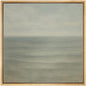 SIGNWIN Framed Canvas Print Wall Art Serene Ocean View Soft Blue Seascape Illustrations Fine Art Farmhouse/Country for Living Room, Bedroom, Office - 16"x16" Natural - color: Bs18-2507-sar02, size: 16L" x 16W"