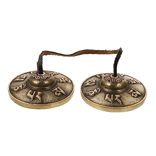 1Pc Handmade Copper Cymbal Bell for Meditation Yoga and Spiritual Practice Premium Quality Tingsha Bells for Mindfulness and Sound Healing for Loved Ones