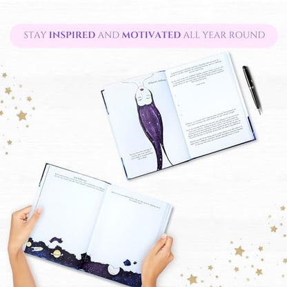 Mental Health Journal for Women and Men - Guided Journal with Prompts for Self Love, Gratitude, Mindfulness & Self Care, Motivational and Relaxation Birthday Gift for Women
