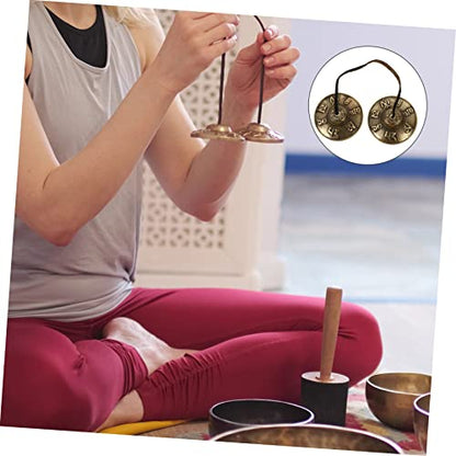 1Pc Handmade Copper Cymbal Bell for Meditation Yoga and Spiritual Practice Premium Quality Tingsha Bells for Mindfulness and Sound Healing for Loved Ones