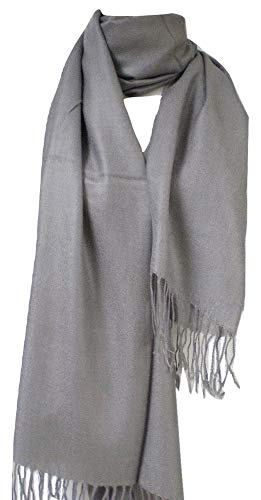 Tapp Collections™ Premium Pashmina Shawl Wrap Scarf - color: Grey
