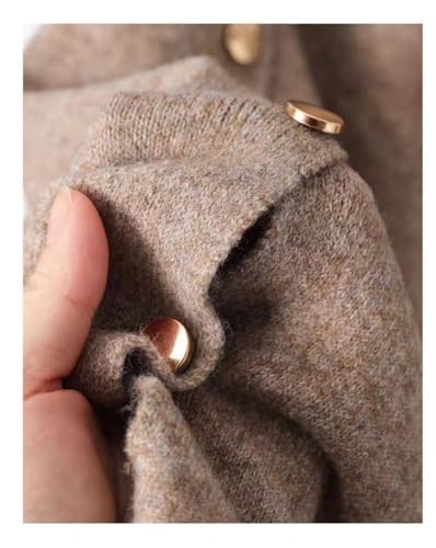 Women's Versatile Knitted Shawls Scarf Poncho Sweater Capes with Buttons Lightweight Spring Summer Fall Winter Wraps - color: Oatmeal