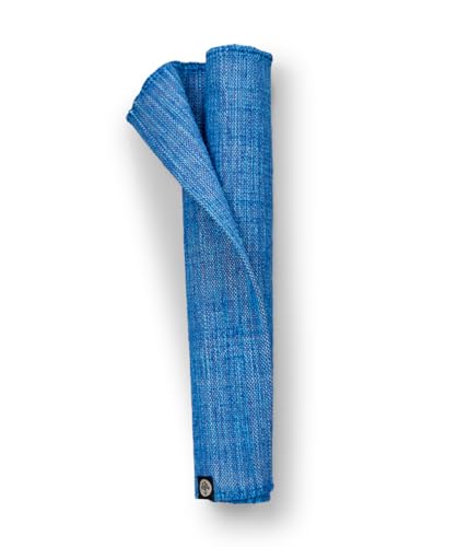 Manduka Shala Yoga Rug 71" - Outdoor Yoga & Meditation | Foldable & Machine Washable | Natural Cotton | Handmade | 71 x 26 inches - color: Flaneur