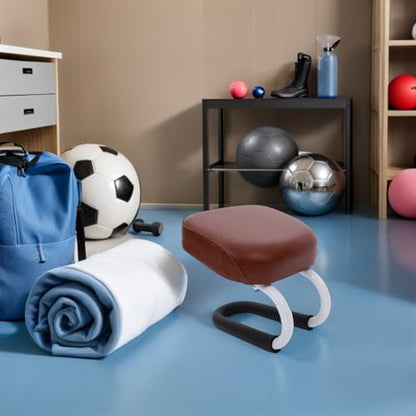 Cabilock Zen Bench Stool with Padded Cushion and Non-Slip Cover, Home Prayer Bench, and Seiza Posture Practice, Portable Floor Stool for Adults