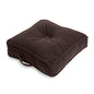 South Pine Porch Oakford 21-inch Square Floor Pillow, Charcoal - color: Charcoal