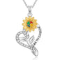 Autism Awareness Necklace for Women 925 Sterling Silver Autism Puzzle Piece Pendant Necklace Inspirational Christmas Gift for Autistic - color: B+Autism