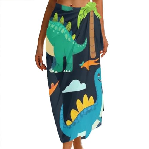 Fashion Travel Swimwear Bikini Wrap All Seasons Chiffon Scarf Beach Yarn Shawl - color: Color981